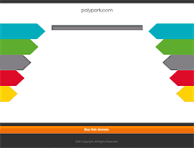 Tablet Screenshot of polypark.com